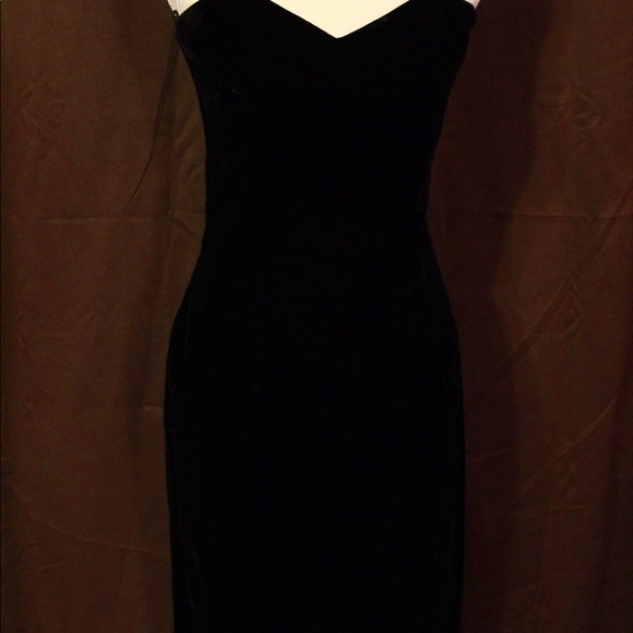 Vintage Sarah McClintock sequin and velvet dress - Picture 4 of 5